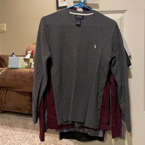 Ralph Lauren Polo long sleeve waffle tee